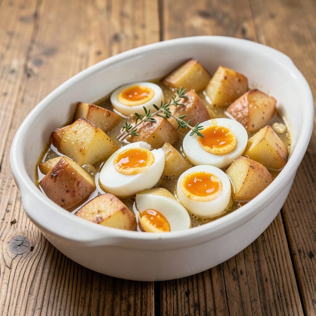 Egg And Potato Boil Recipe: One-Pot Breakfast With Crispy Edges and Creamy Centers