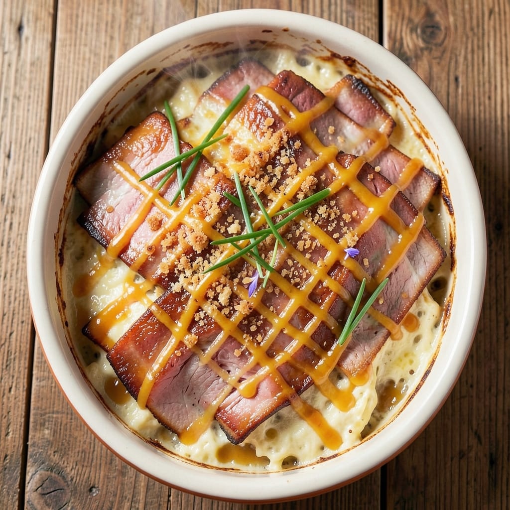 Cracker Barrel Ham and Egg Casserole Recipe: Layered Comfort with Crispy Top