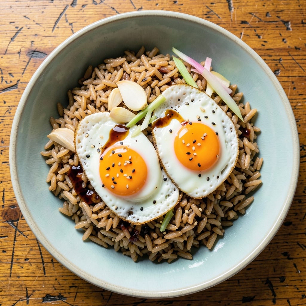 Brown Rice and Eggs Recipe: Savory Protein-Packed Bowl in 20 Minutes