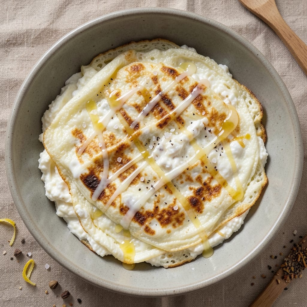 Cottage Cheese Egg and Mozzarella Recipe: Fluffy Scrambled Layers With Gooey Cheese