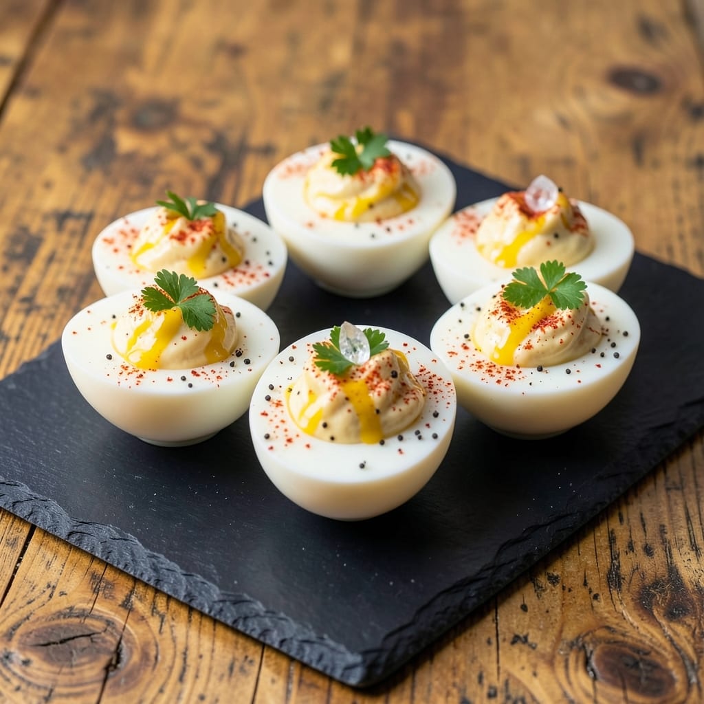 Deviled Eggs Recipe With Miracle Whip and Yellow Mustard: Creamy Tangy Twist for Brunch Crowds