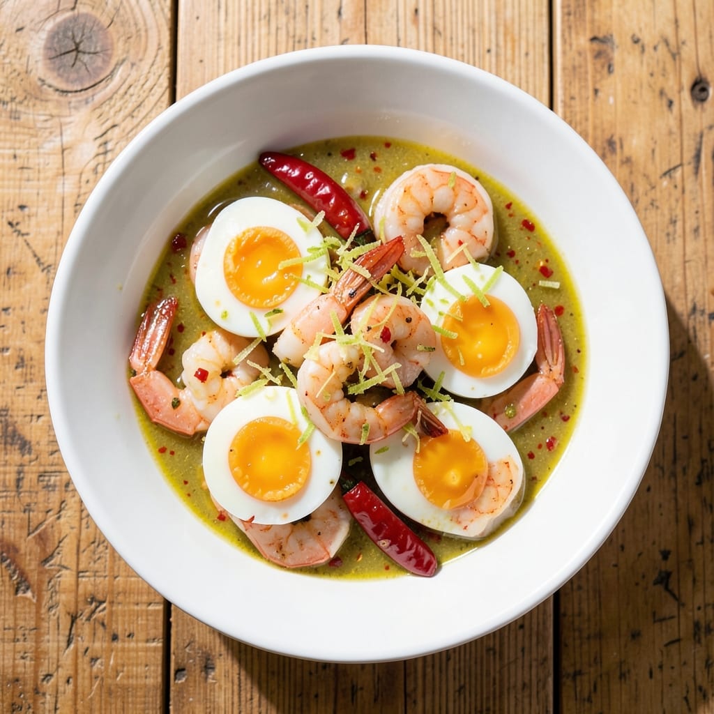 Egg Aguachile Recipe: Zesty Lime-Cured Eggs With Spicy Kick