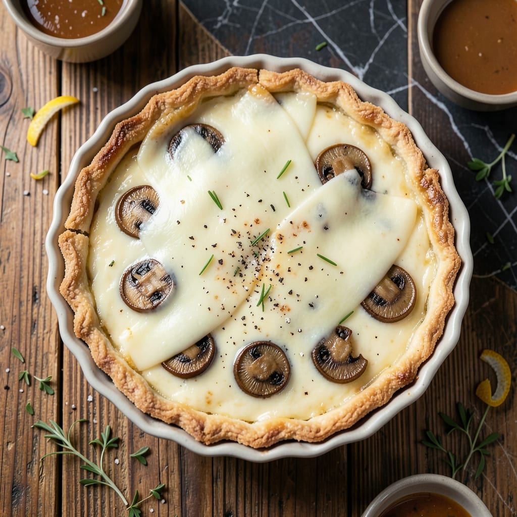 Baked Egg Quiche Recipe: Flaky Crust With Runny Yolk Rivers