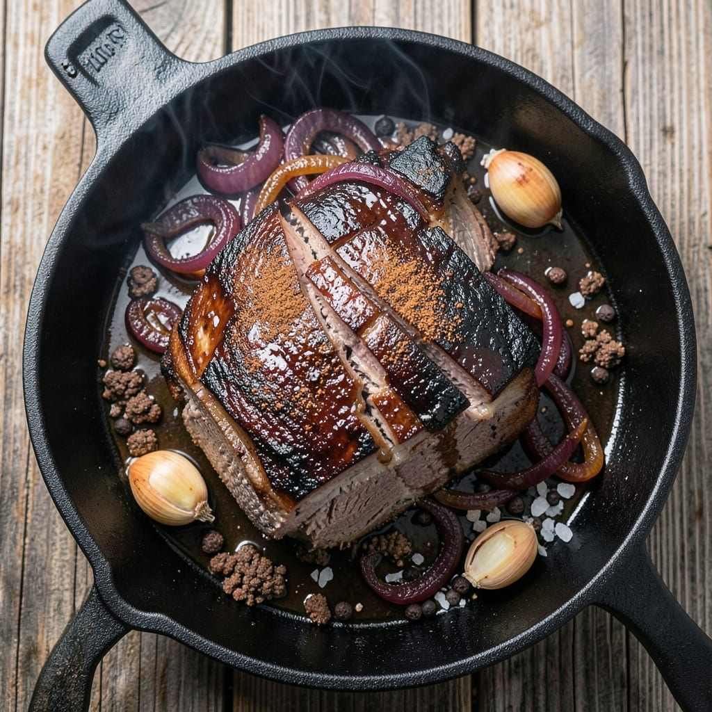Big Green Egg Brisket Recipe With Coffee: Smoky Coffee-Infused Bark and Fall-Apart Tenderness