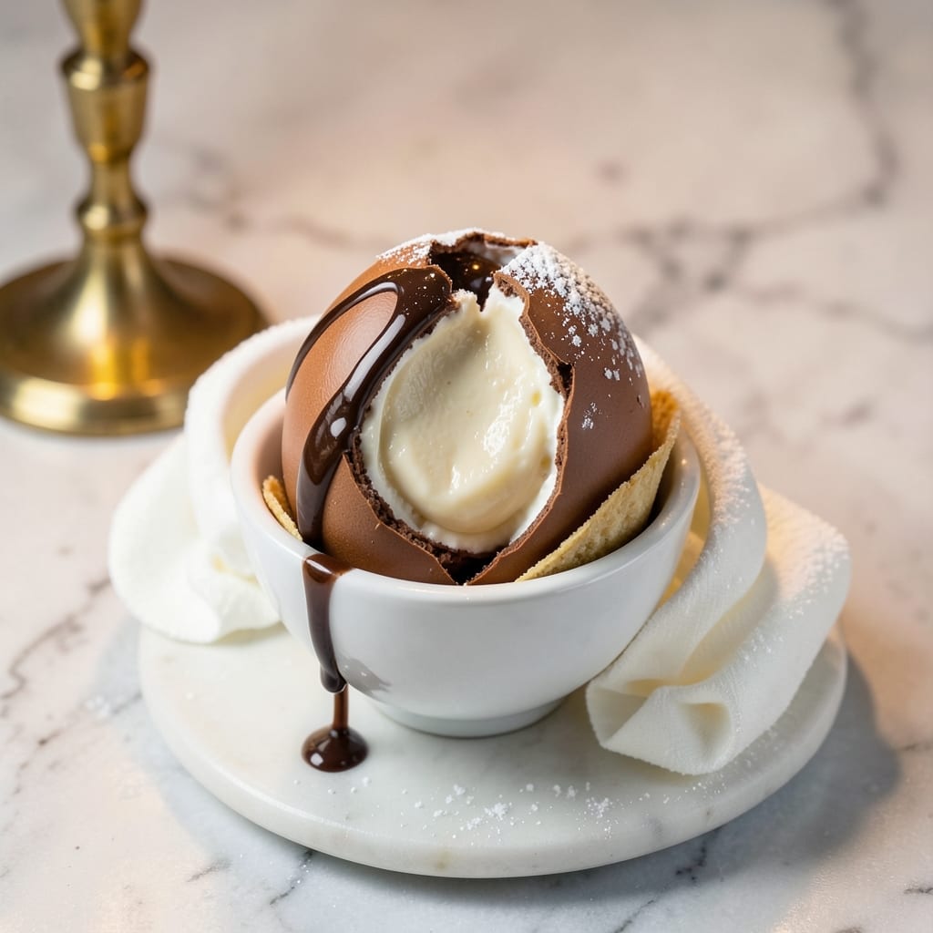 Chocolate Creme Egg Recipe: Decadent Cocoa-Crusted Centers