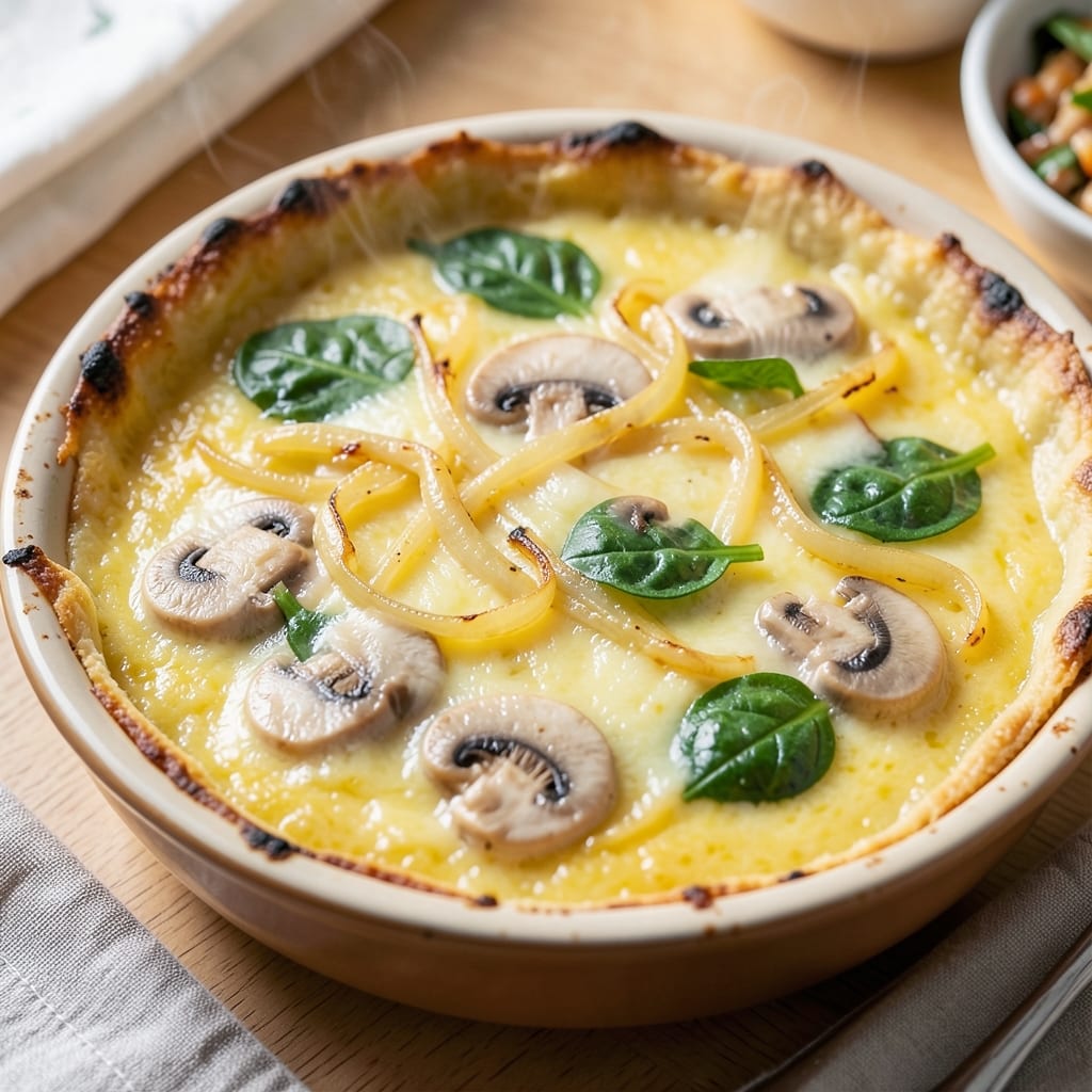 Egg Beaters Crustless Quiche Recipe: Fluffy Scrambled Centers With Herby Savory Swirls