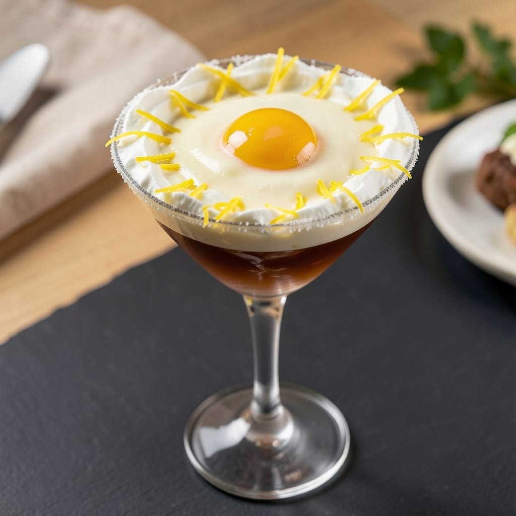 Creme Egg Martini Recipe: Silky Yolk and Crème DE Cacao Luxe in Glasses