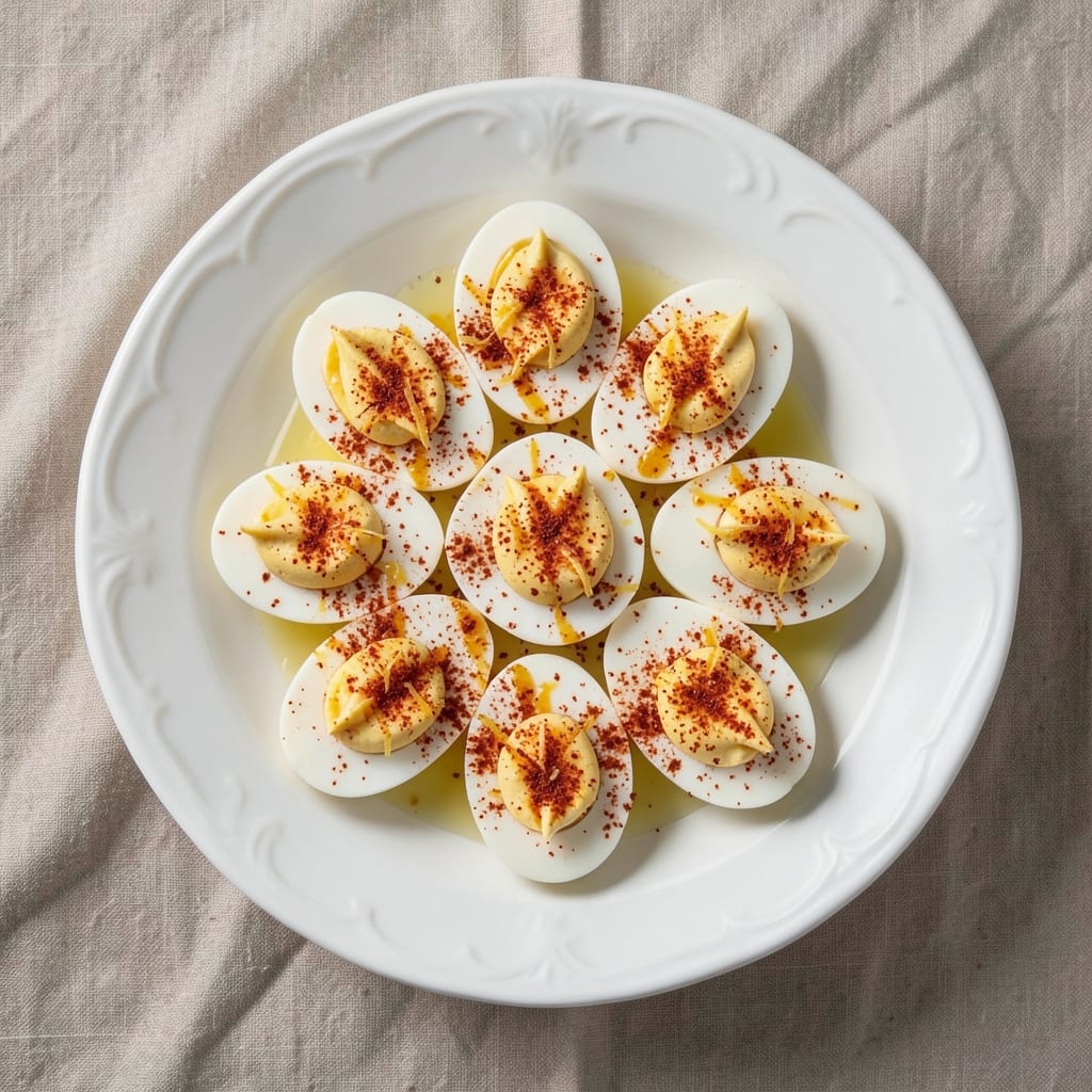 Deviled Egg Tulips Recipe: Floral Elegance With Runny Yolk Hearts