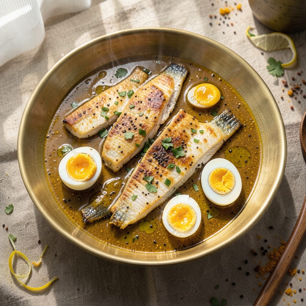 Bengali Fish Egg Curry Recipe: Turmeric-Infused Richness With Silky Egg Ribbons