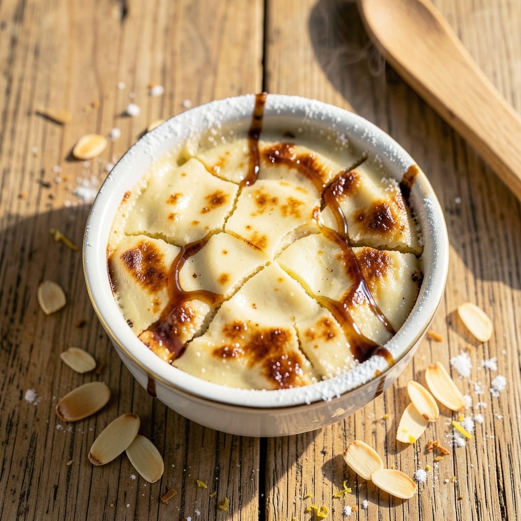 Baked Custard Recipe With Egg Yolks: Golden Crust, Runny Centers That Never Curdle
