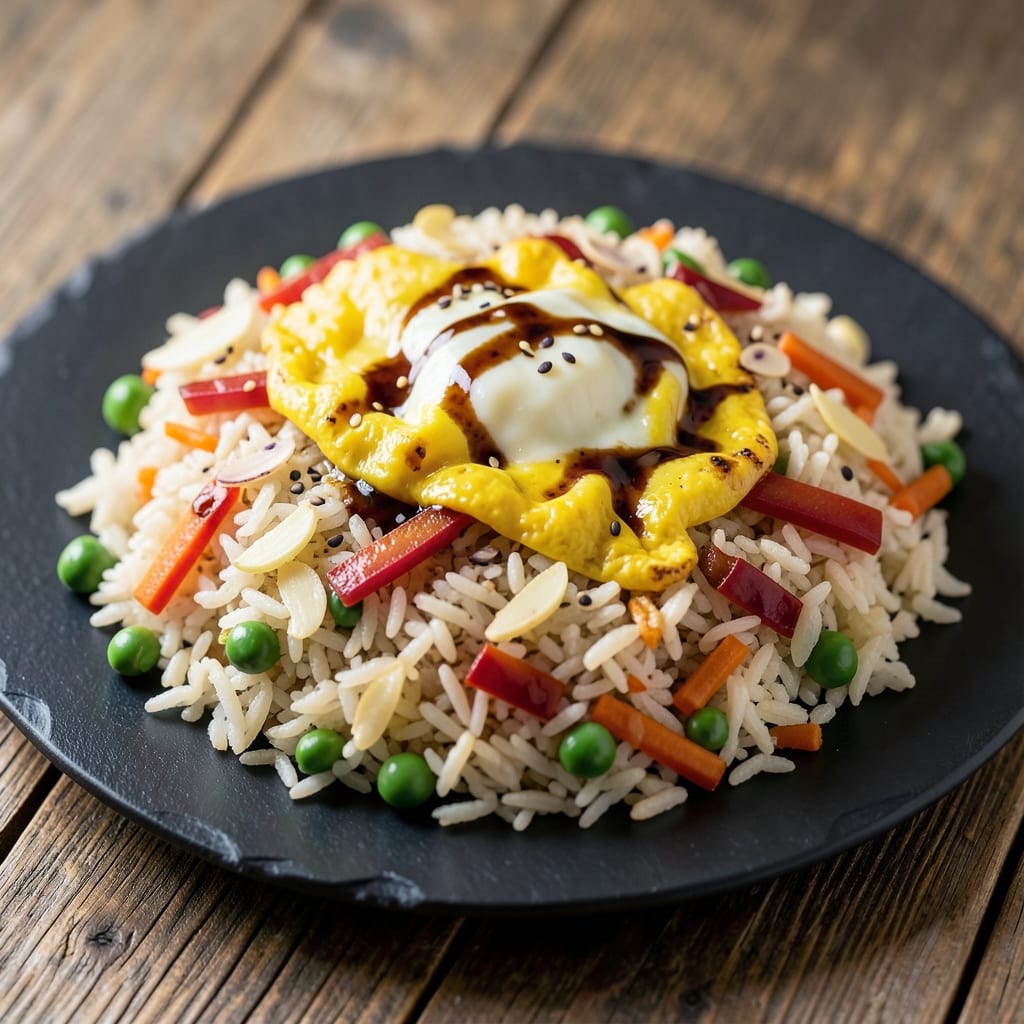 Easy Fried Rice Recipe with Egg and Frozen Vegetables: One-Pan Crispy Bites in 15 Minutes