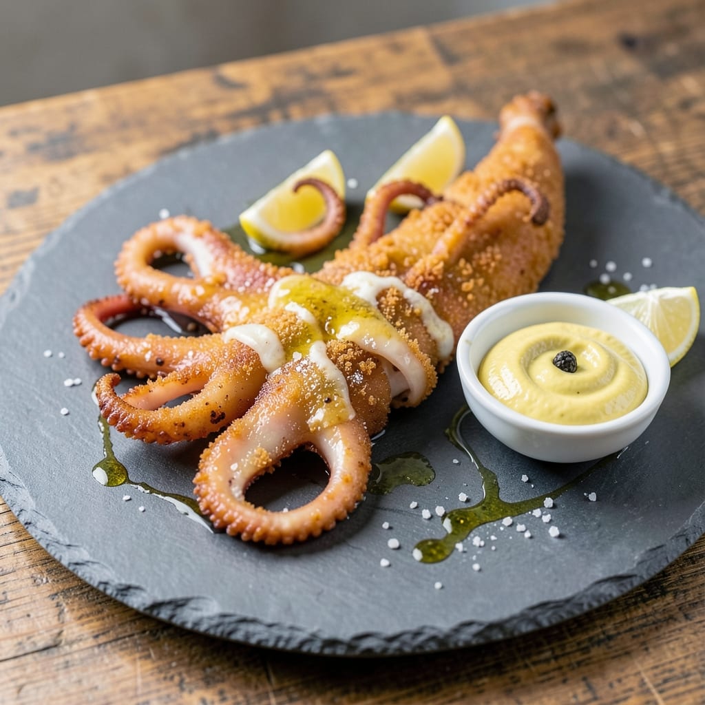 Breaded Squid Recipe with Egg and Flour: Crispy Golden Bites in 15 Minutes