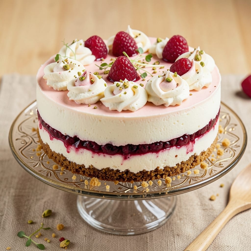 Easter Egg Cheesecake Recipe With Philadelphia Cream Cheese: Festive Swirls of Vanilla and Berry Brilliance
