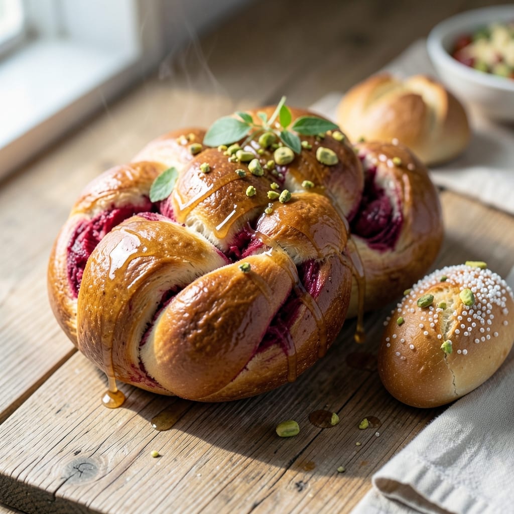 Braided Easter Egg Bread Recipe: Golden Swirls and Buttery Layers