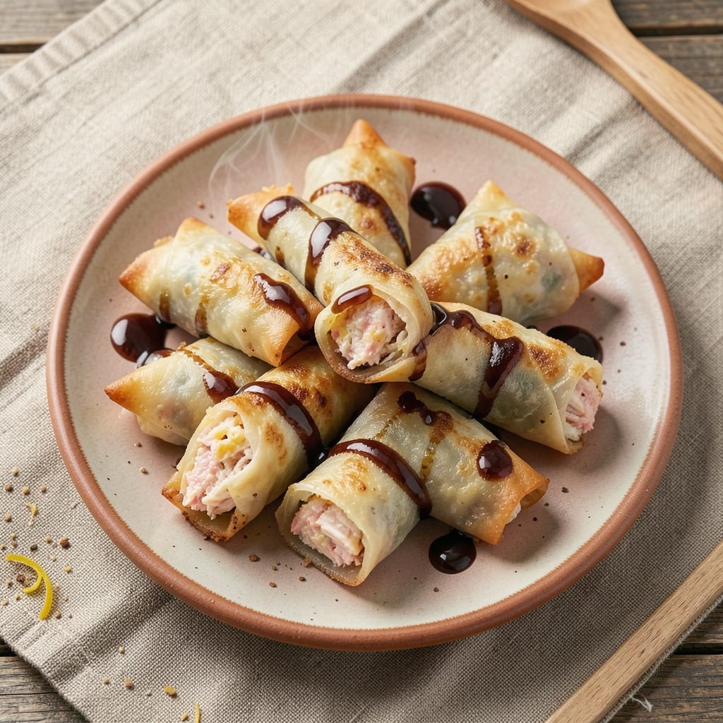Crab Meat Egg Rolls Recipe: Crispy Wonton Wraps With Sweet Crab Filling