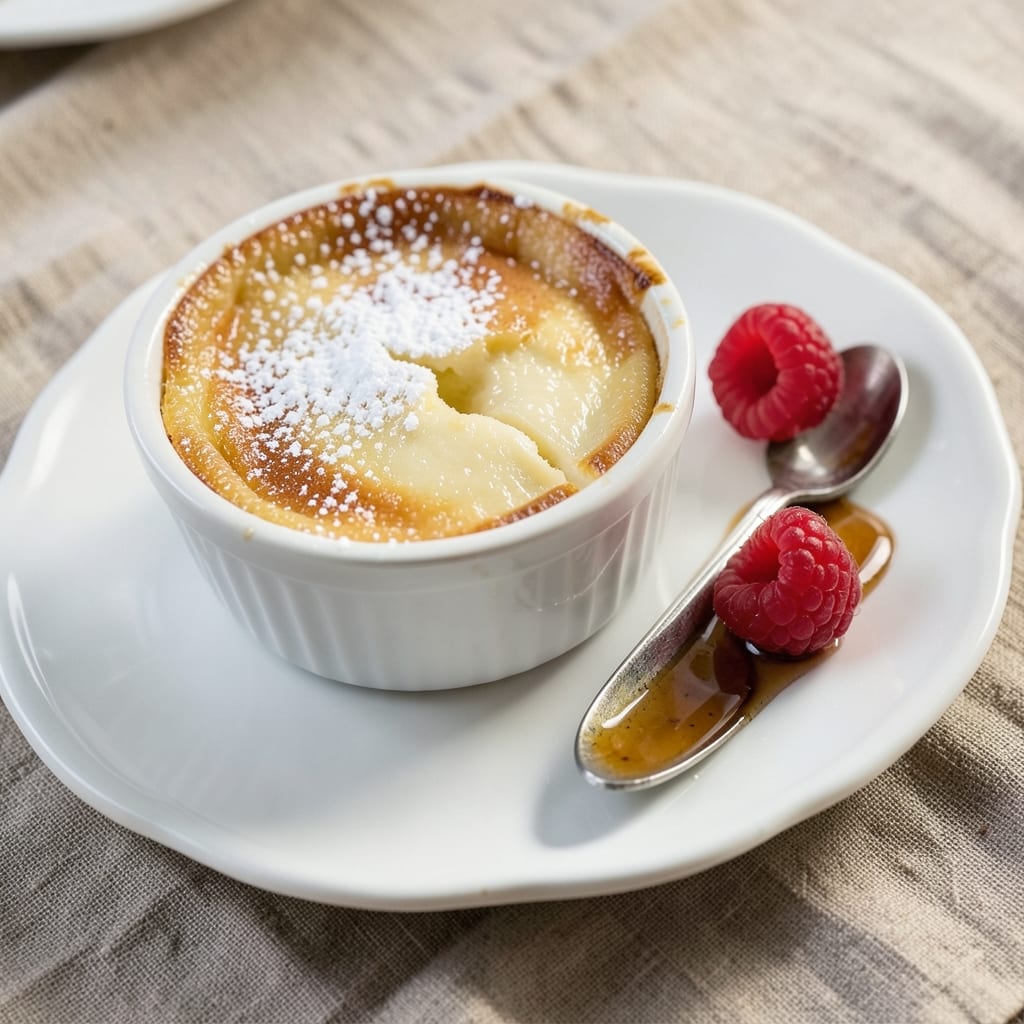 Baked Egg Custard Pudding Recipe: Silky Golden Centers That Never Curdle