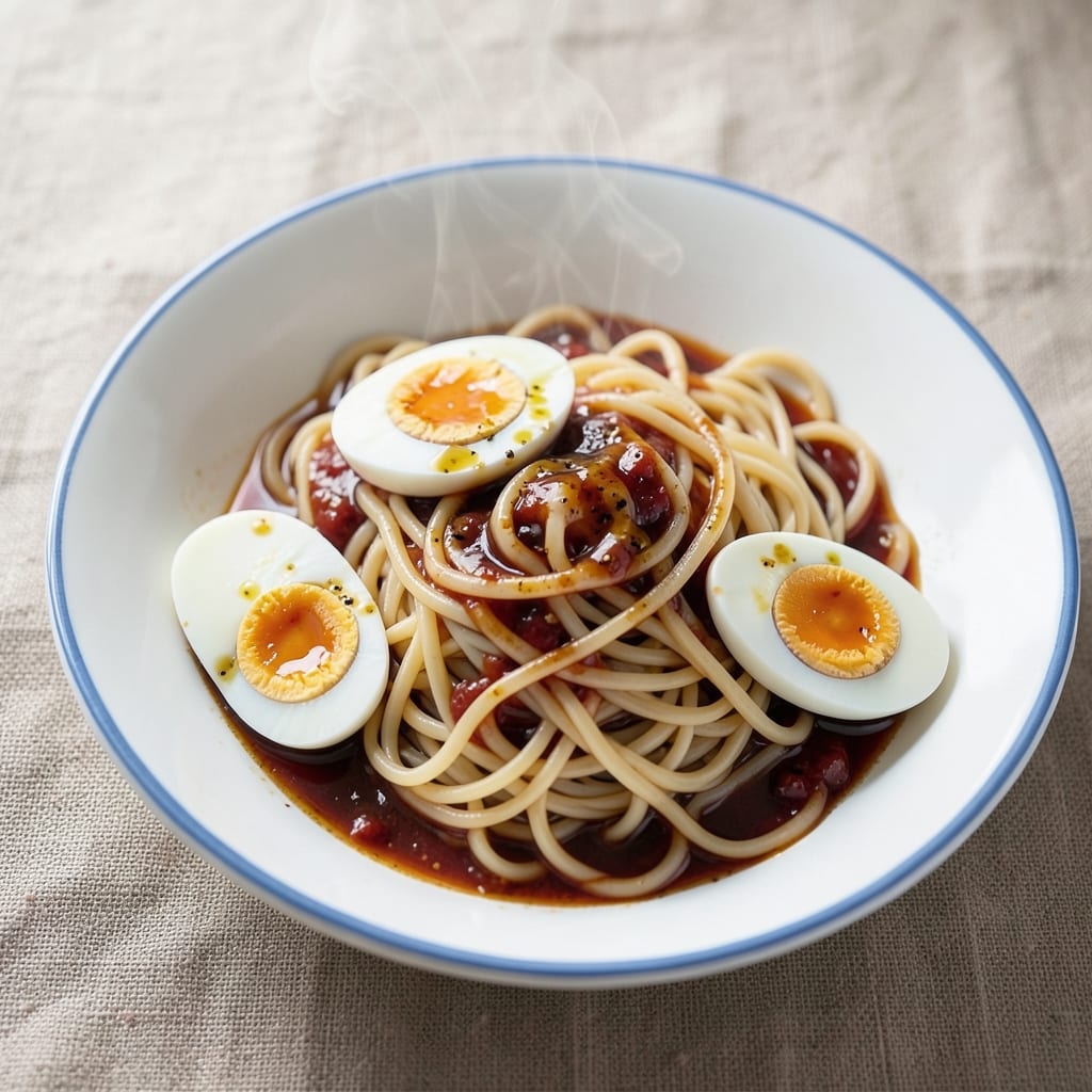 Drunken Egg Noodles Recipe: Boozy Infusion That Elevates Breakfast