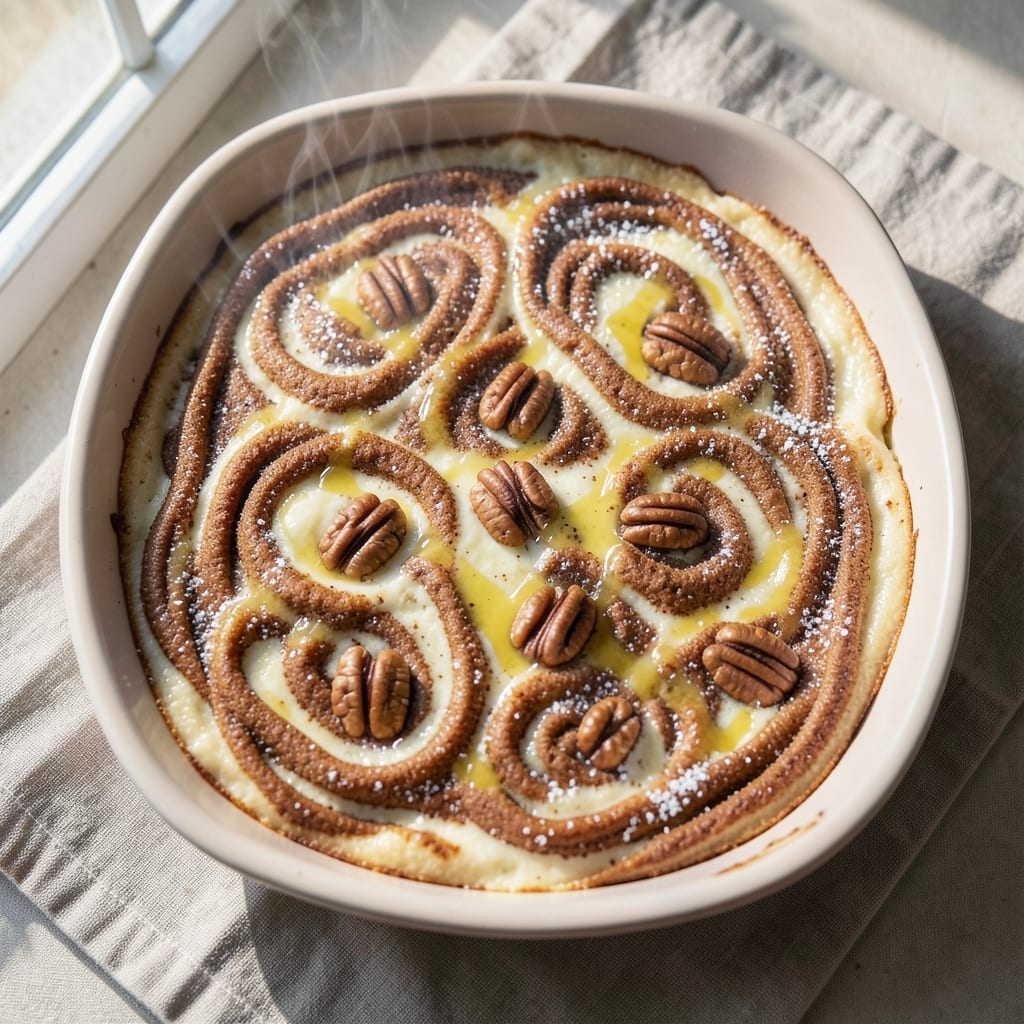 Cinnamon Roll Egg Bake Recipe: Warm Spice Breakfast in One Dish