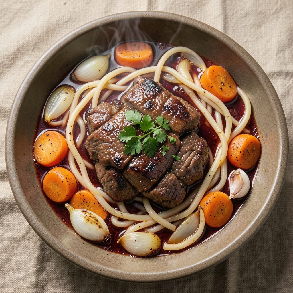 Beef Stew Meat With Egg Noodles Recipe: Hearty One-Pot Dinner in 45 Minutes