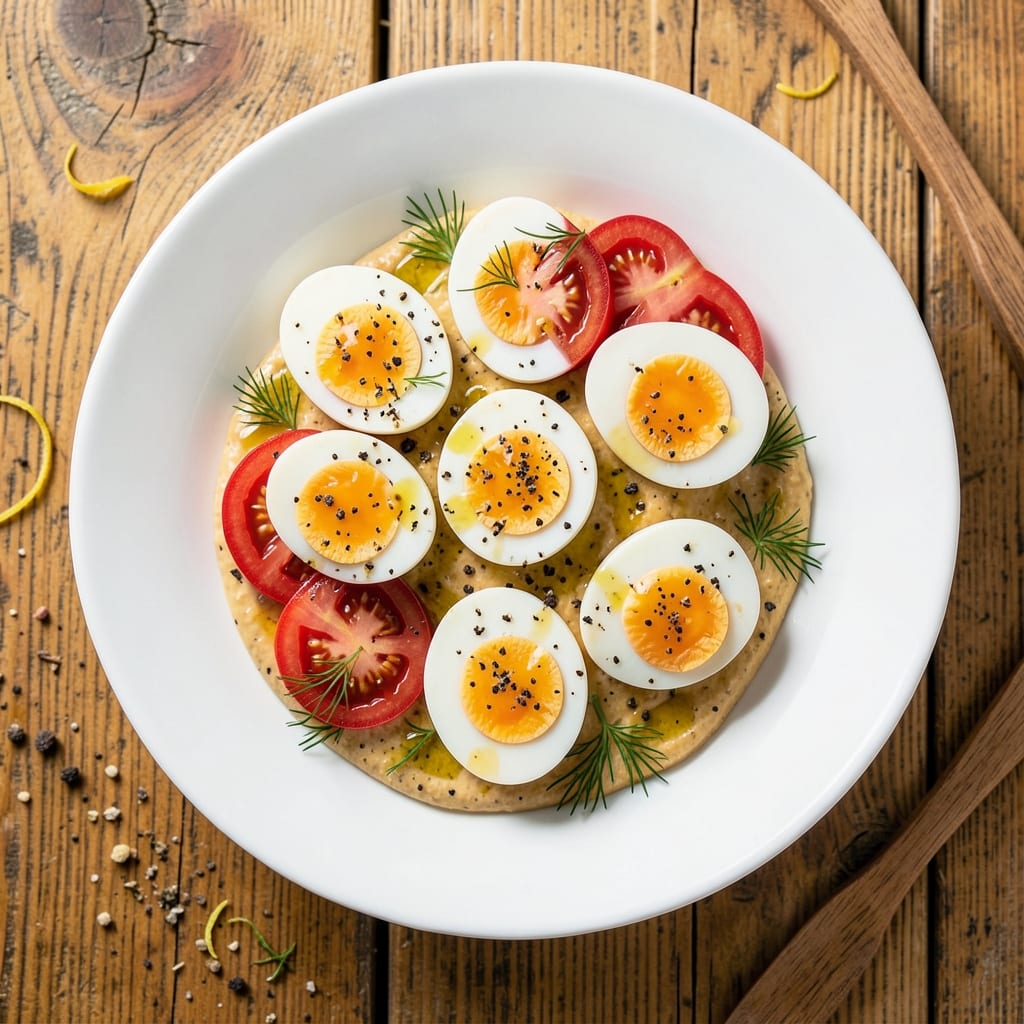 Egg And Tomato Salad Recipe: Bright Herb-Packed Bites in 15 Minutes