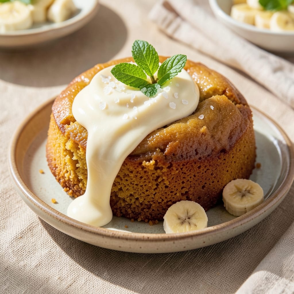 Banana Cake Recipe Without Egg in Microwave: Moist Layers in 5 Minutes