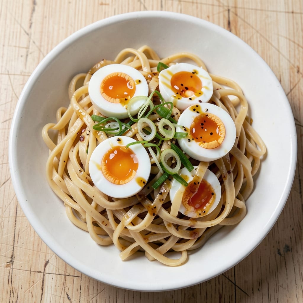 Broad Egg Noodles Recipe: Chewy Noodles With Silky Scrambled Eggs