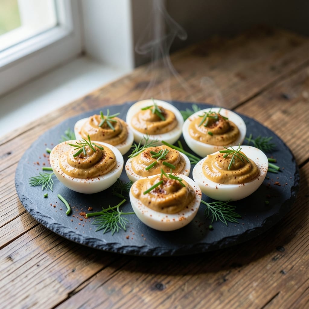 Drviled Egg Recipe: Herb-Infused Yolk Creaminess Without the Mess
