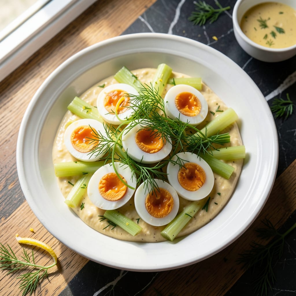 Chunky Egg Salad Recipe: Crunchy Celery and Herb-Packed Bites