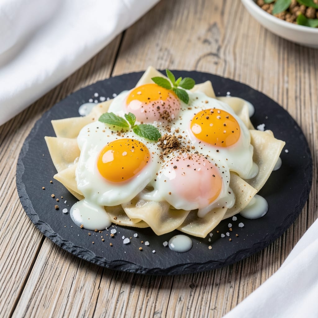 Egg Belanda Recipe: Crispy Wonton Cups With Silky Yolk Rivers