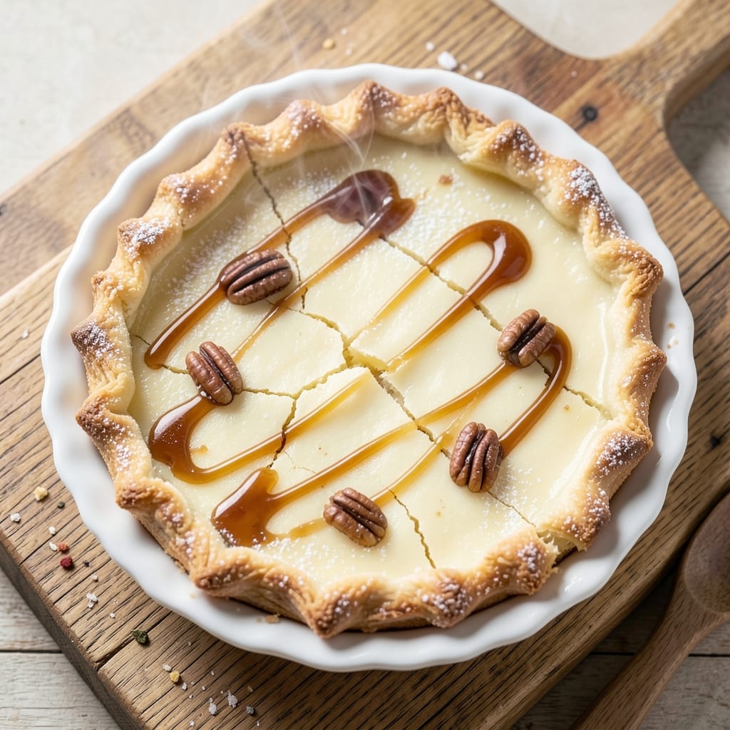 Best Ever Egg Custard Pie Recipe: Velvety Silken Layers With Buttery Crust