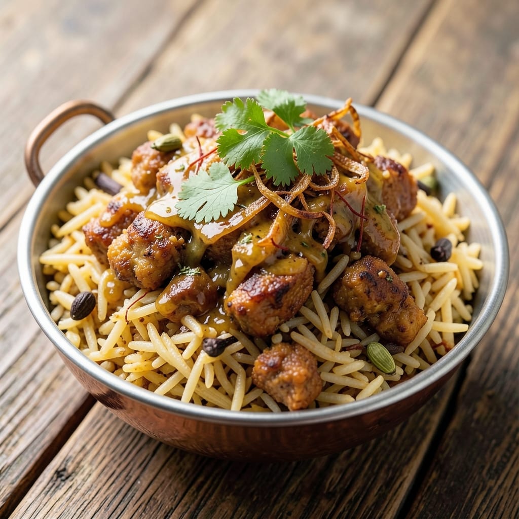 Egg Bhurji Biryani Recipe: Fragrant Saffron Rice With Spiced Scrambled Eggs
