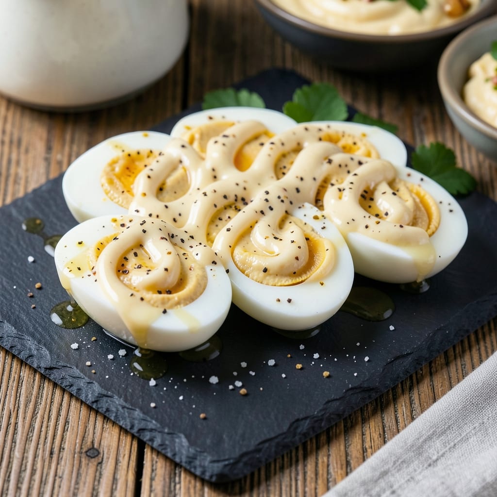 Deviled Egg Recipe with Miracle Whip and Vinegar: Zesty Kick and Creamy Texture Mastery