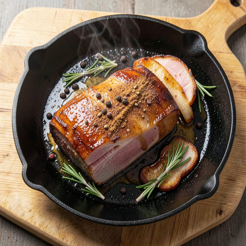 Big Green Egg Fresh Ham Recipe: Smoked to Perfect Pink With Crispy Glaze