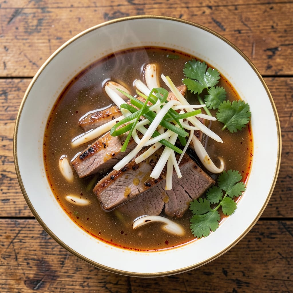 Beef Egg Drop Soup Recipe: Silky Ribbons and Hearty Beef Bites