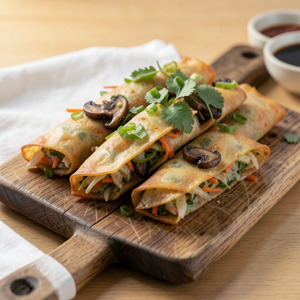 Best Homemade Vegetable Egg Rolls Recipe: Crispy Wonton Shells Stuffed With Savory Veggie Blend
