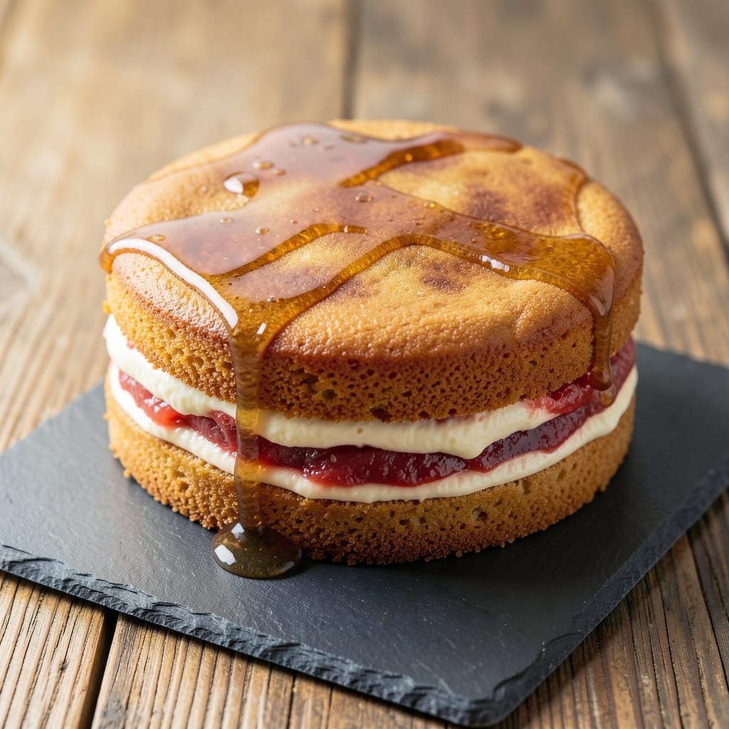 Egg and Sugar-Free Cake Recipe: Moist Vanilla Layers Without Refined Sugar