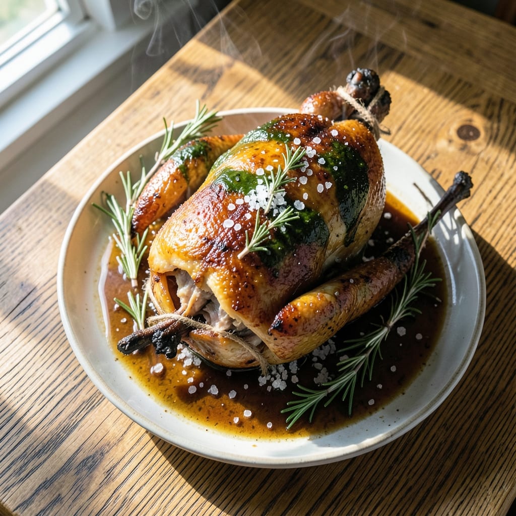 Big Green Egg Goose Recipe: Smoky Campfire Roast With Golden Skin