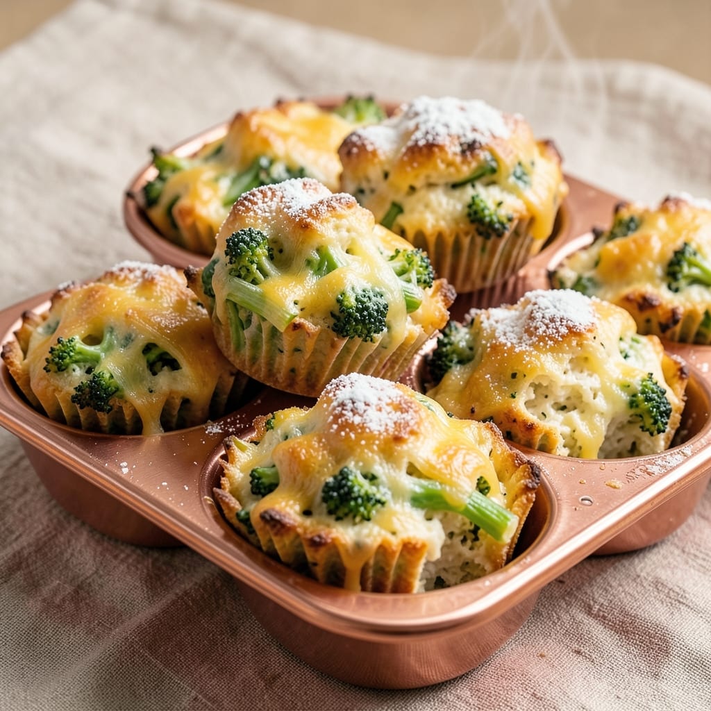 Broccoli Cheddar Egg Muffins Recipe: Savory Bites With Crispy Edges and Melty Cheese