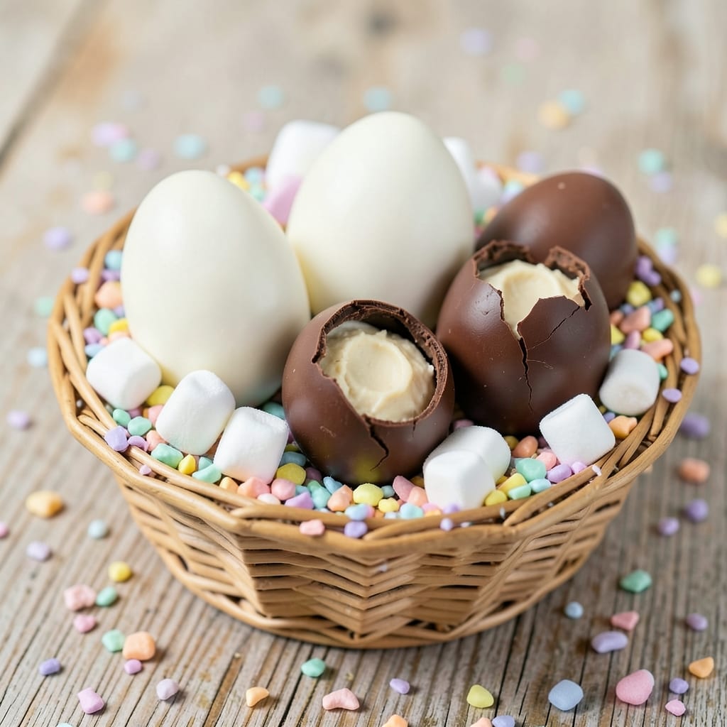 Chocolate Easter Egg Basket Recipe: Festive Treats With Hidden Surprises