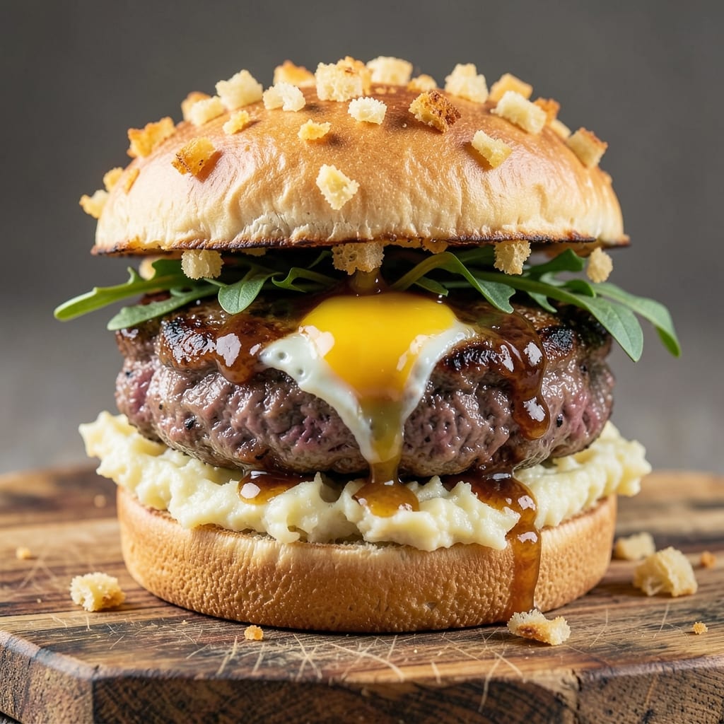 Burger Recipe With Egg or No Egg: Customizable Crispy or Fluffy Centers