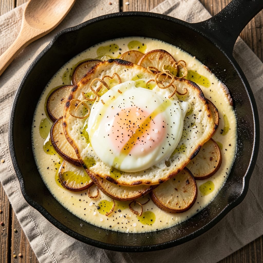 Egg And Potato Tortillas Recipe: Crispy Parchment-Like Layers With Runny Centers