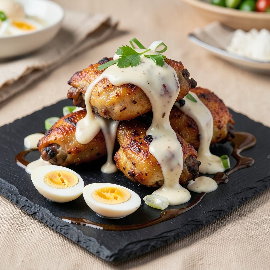 Creamy Salted Egg Chicken Wings Recipe: Crispy Bites With Silky Sauce Hugs
