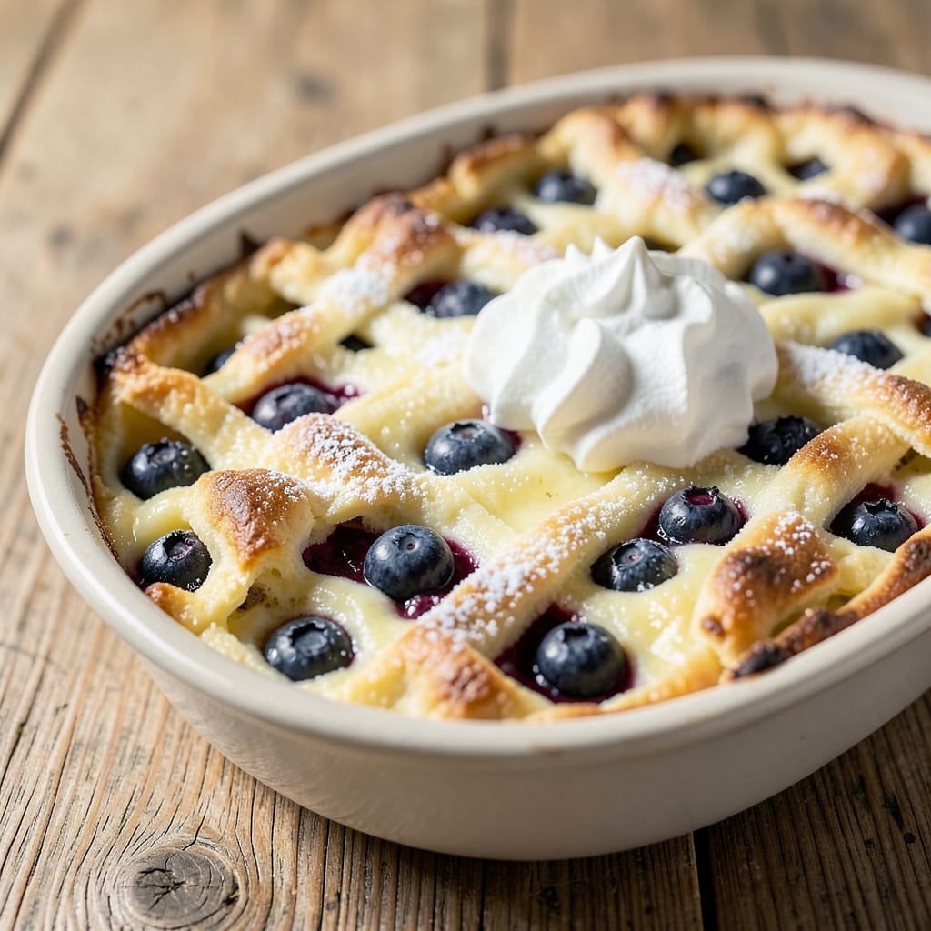 Blueberry Egg Bake Recipe: Sweet-Tart Breakfast Casserole With Crispy Top