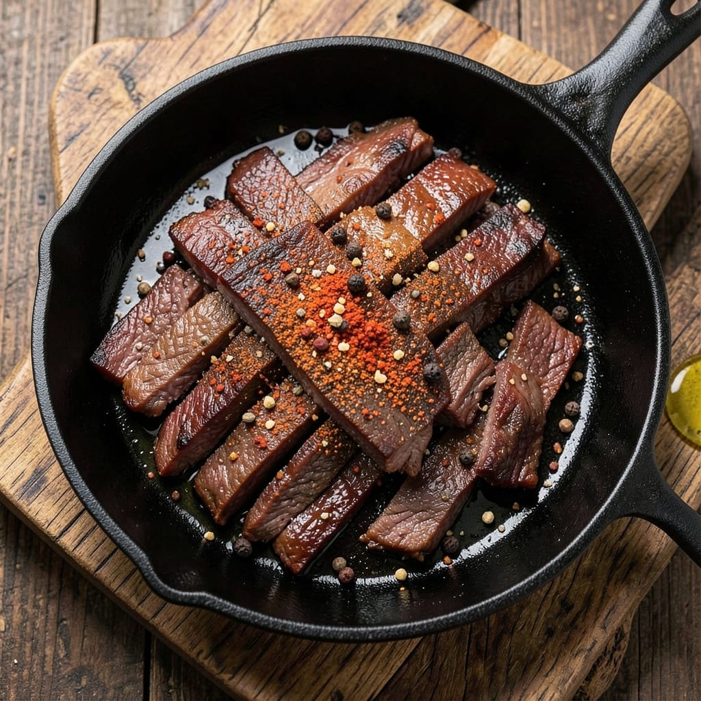 Big Green Egg Beef Jerky Recipe: Smoky-Spiced Cuts for Campfire Crunch