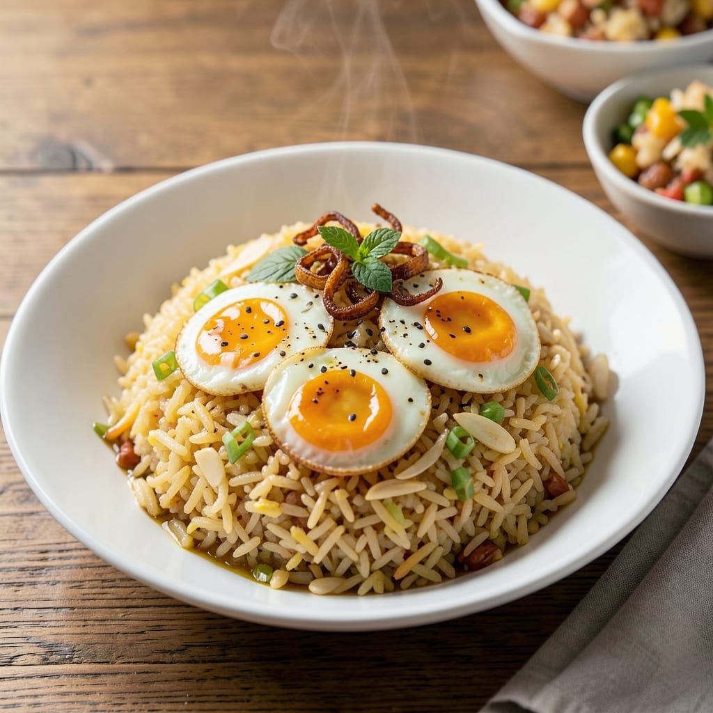 Chinese Egg Fried Rice Recipe UK: Wonton Crispy Texture With Silky Egg Ribbons