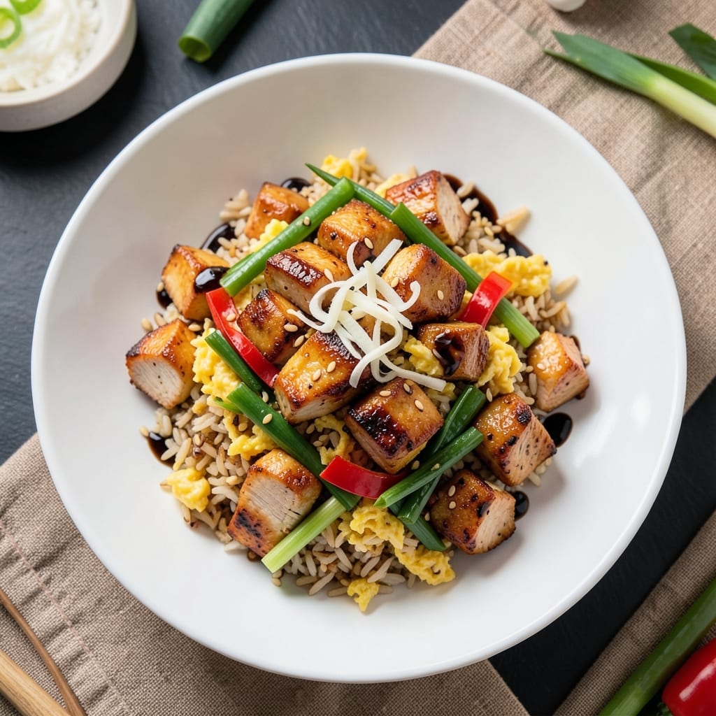 Chicken Egg Fried Rice Recipe UK: Soy-Sauce Kisses and Wok-Heated Perfection