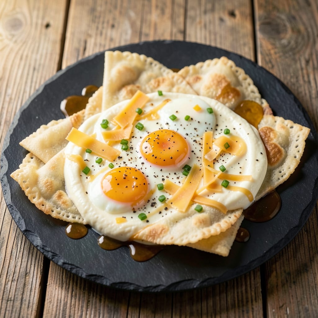 Cream Cheese Egg Recipe: Crispy Wonton Crust with Silky Scrambled Centers