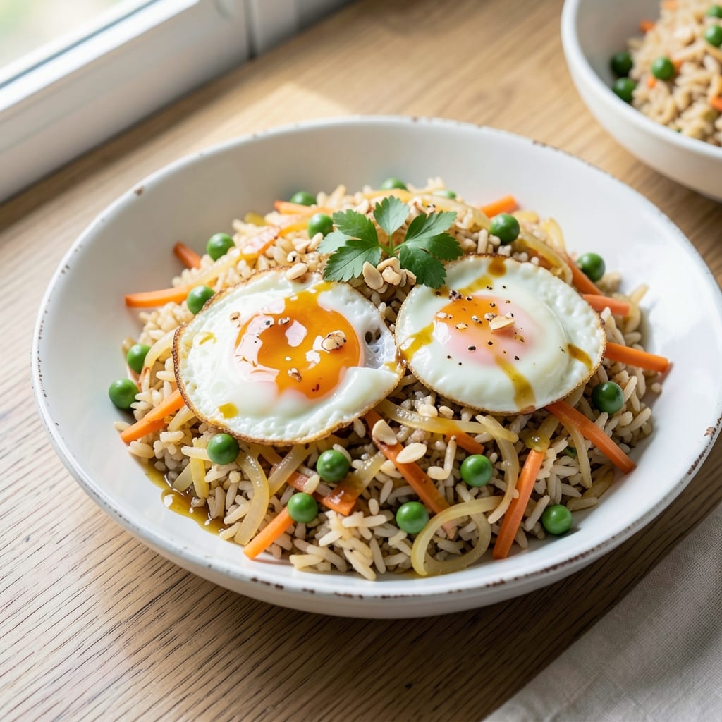 Basmati Egg Fried Rice Recipe: Fragrant Jasmine Rice With Silky Scrambled Eggs