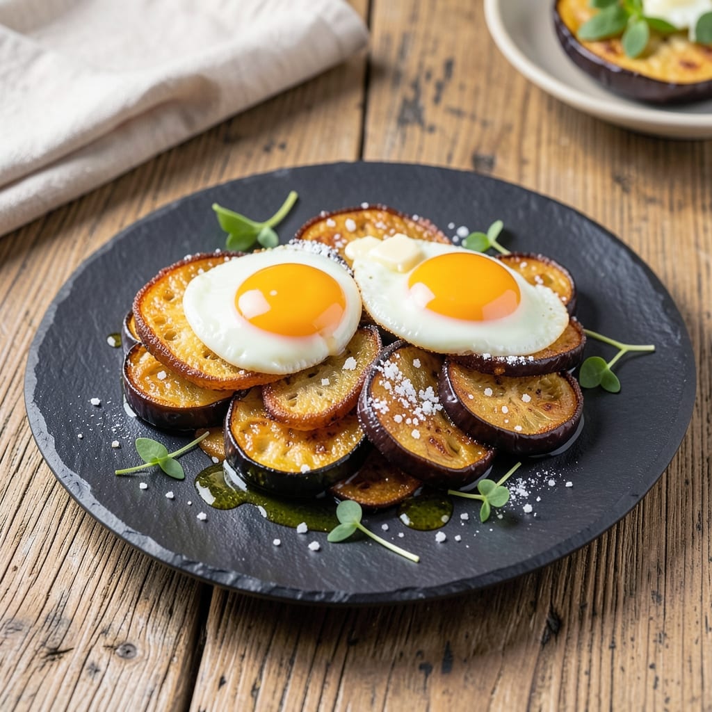 Brinjal Egg Recipe: Crispy Eggplant Bites With Silky Scrambled Centers