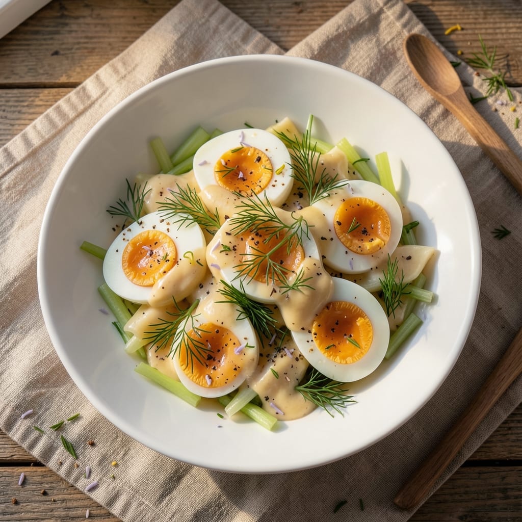 Deluxe Egg Salad Recipe: Crunchy Add-Ins and Creamy Texture Mastery